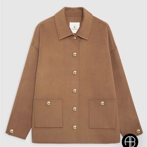 Anine Bing Luca Jacket in Camel, Small
